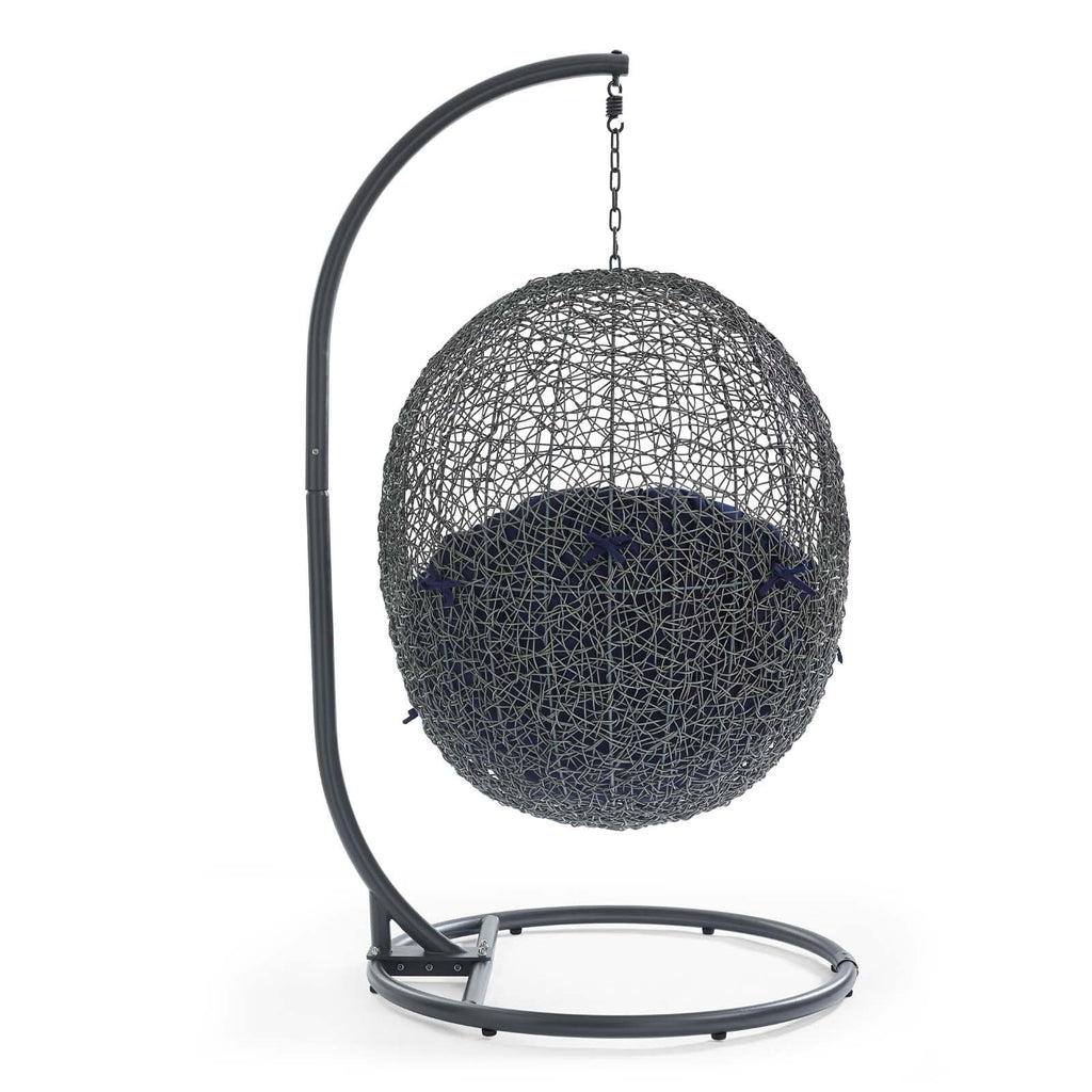 Hide Outdoor Patio Sunbrella® Swing Chair