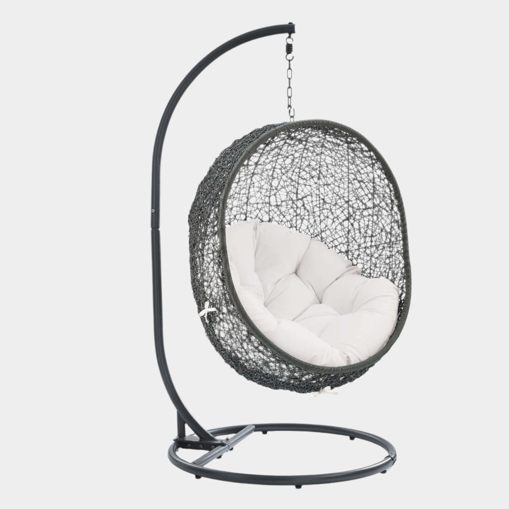 Hide Outdoor Patio Sunbrella® Swing Chair