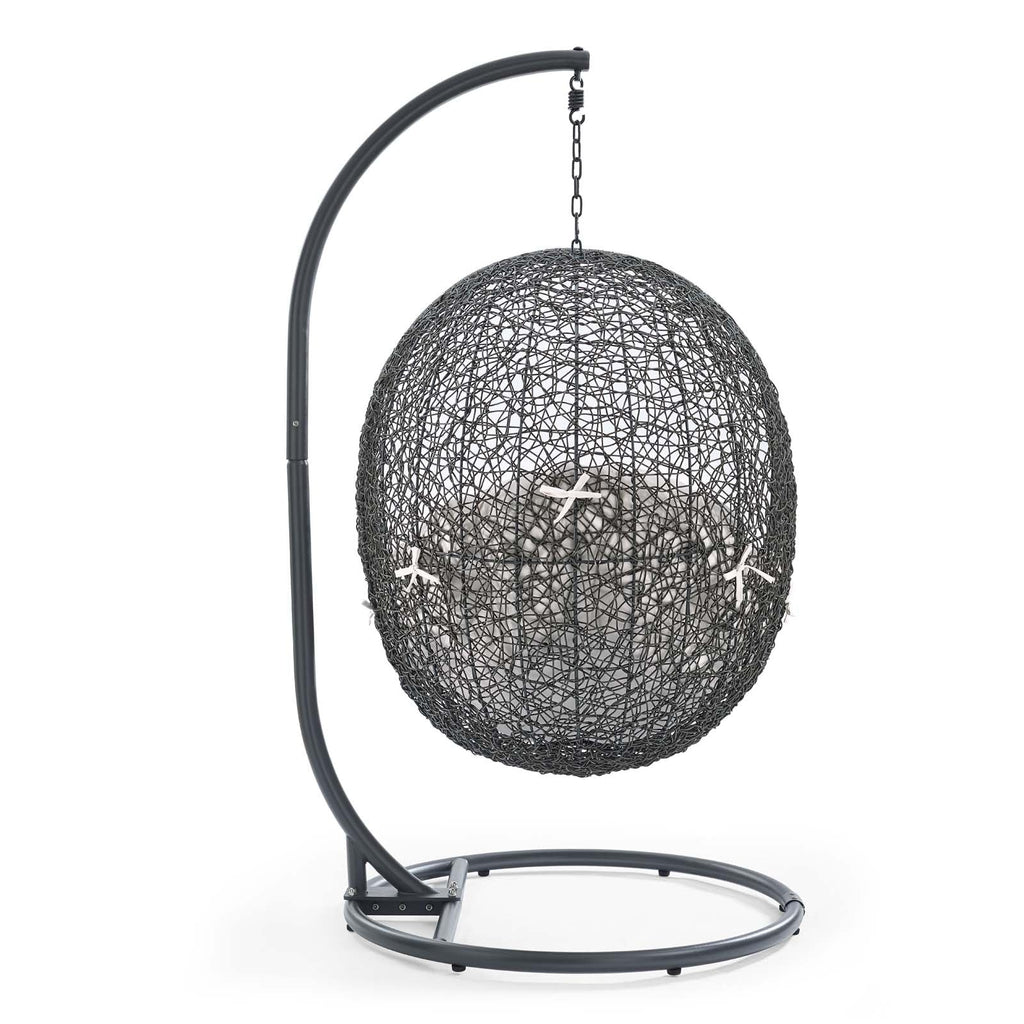 Hide Outdoor Patio Sunbrella® Swing Chair