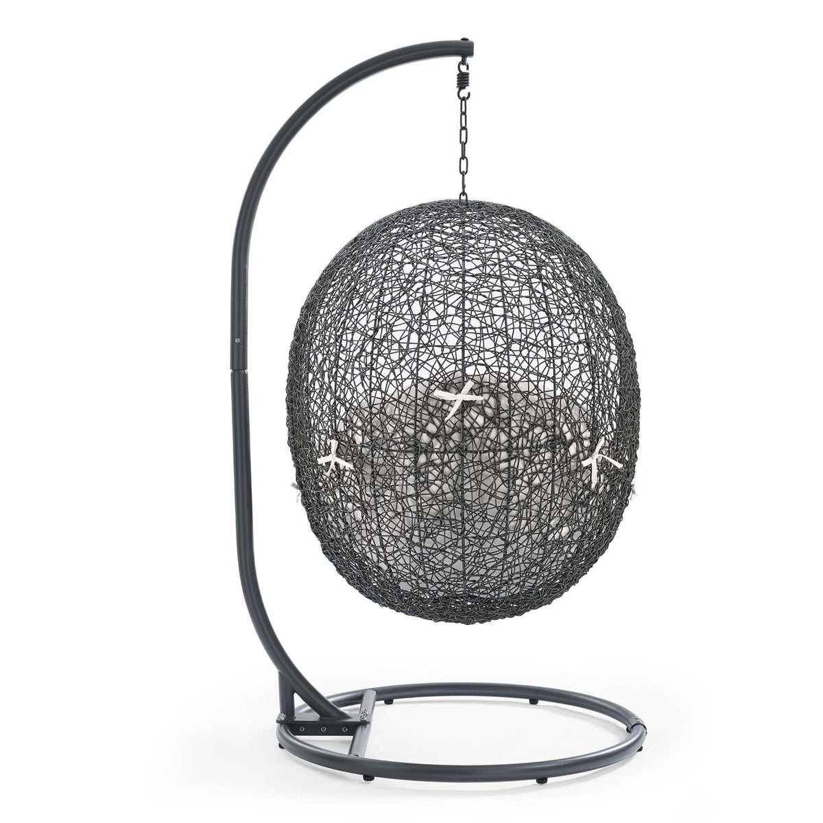 Hide Outdoor Patio Sunbrella® Swing Chair