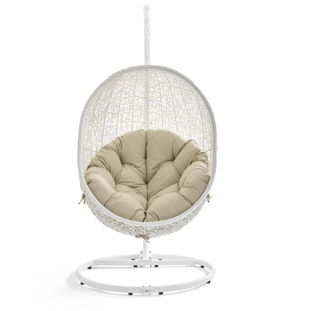 Hide Outdoor Patio Sunbrella® Swing Chair