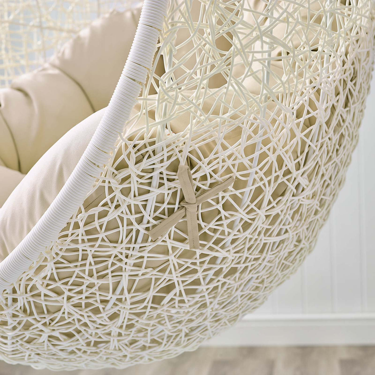 Hide Outdoor Patio Sunbrella® Swing Chair