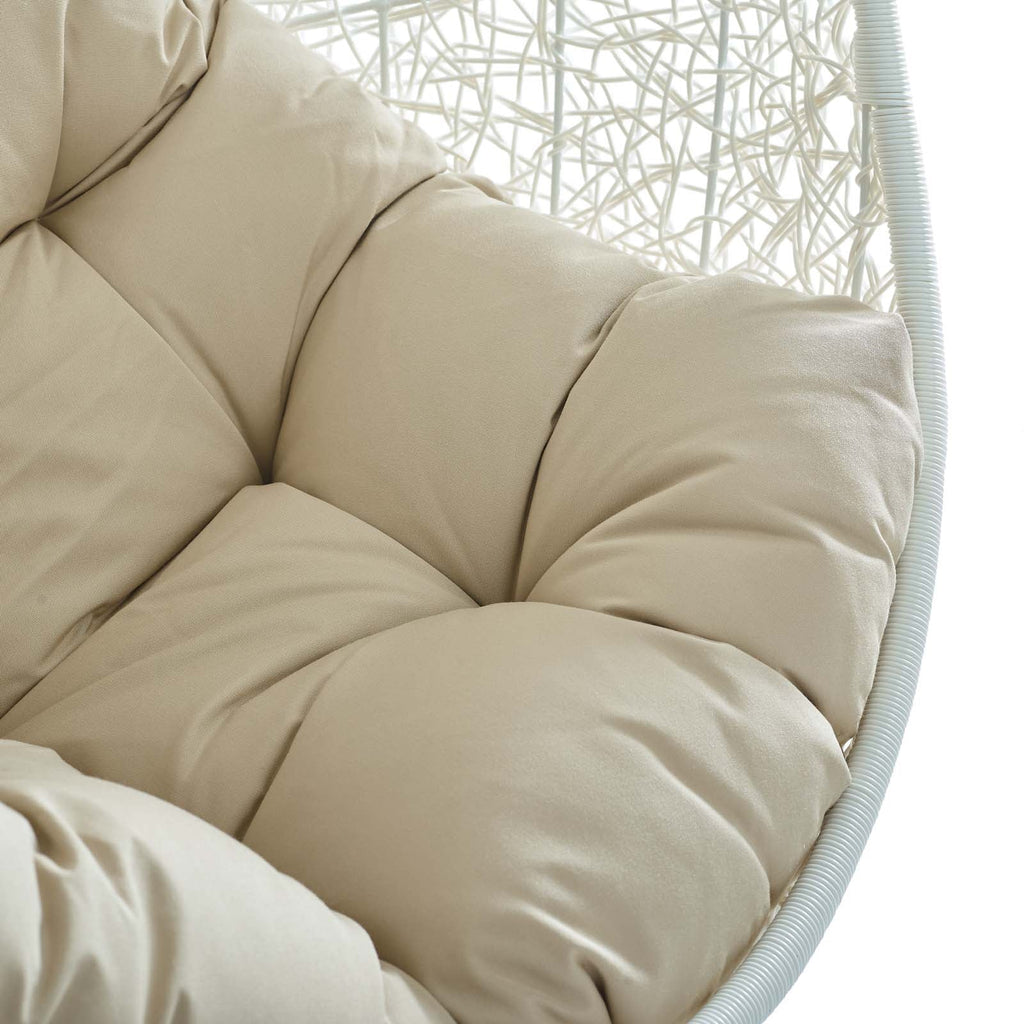 Hide Outdoor Patio Sunbrella® Swing Chair