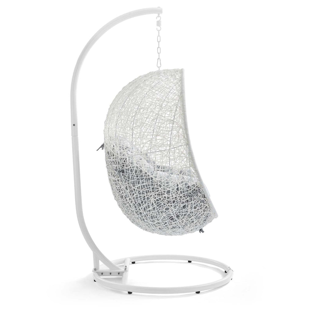 Hide Outdoor Patio Sunbrella® Swing Chair