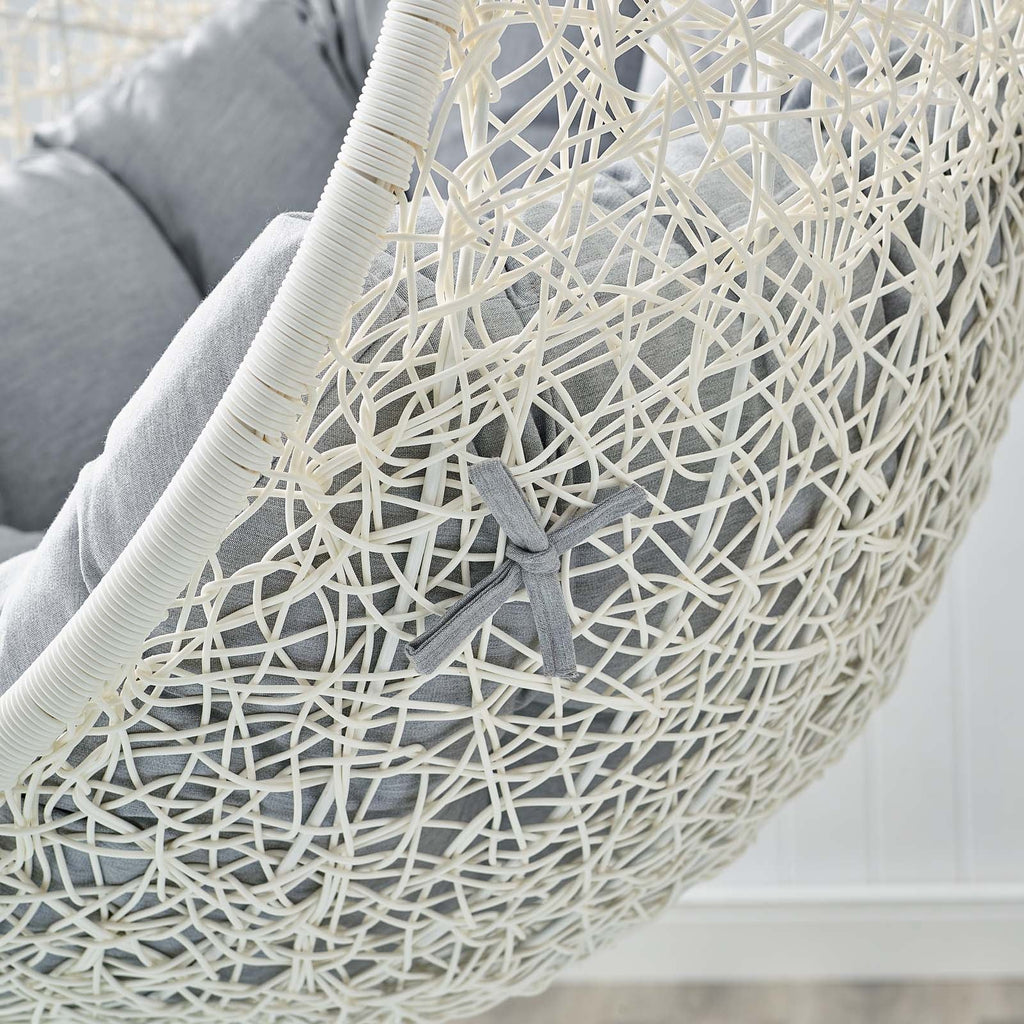Hide Outdoor Patio Sunbrella® Swing Chair
