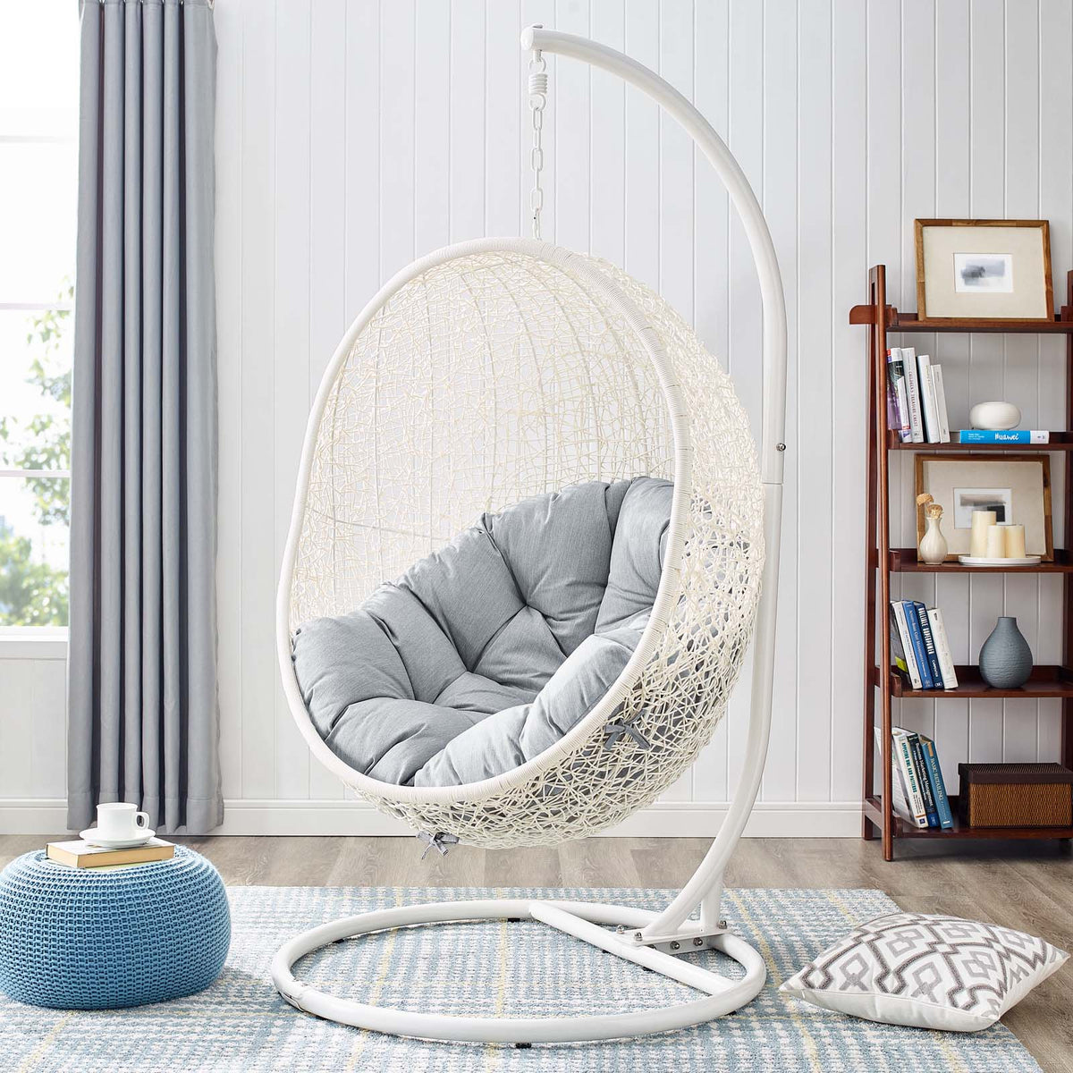 Hide Outdoor Patio Sunbrella® Swing Chair