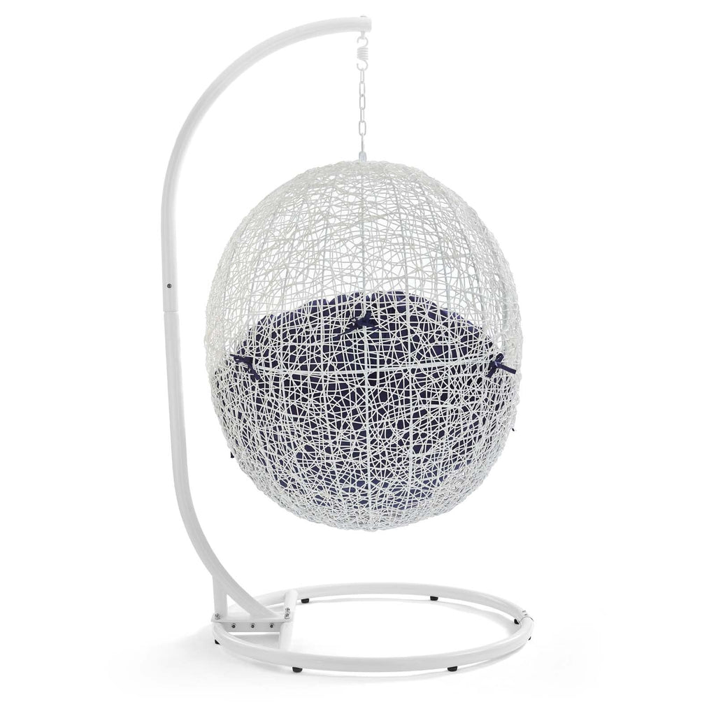 Hide Outdoor Patio Sunbrella® Swing Chair