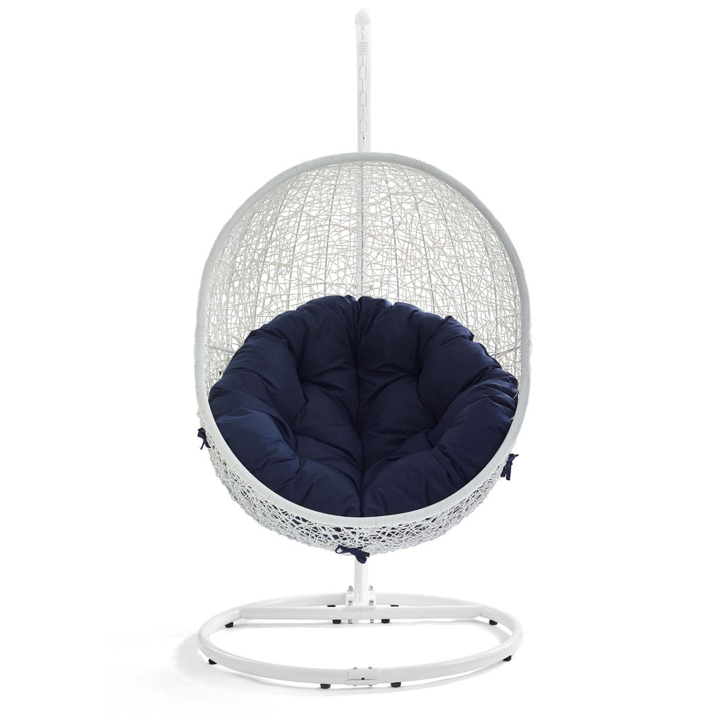Hide Outdoor Patio Sunbrella® Swing Chair