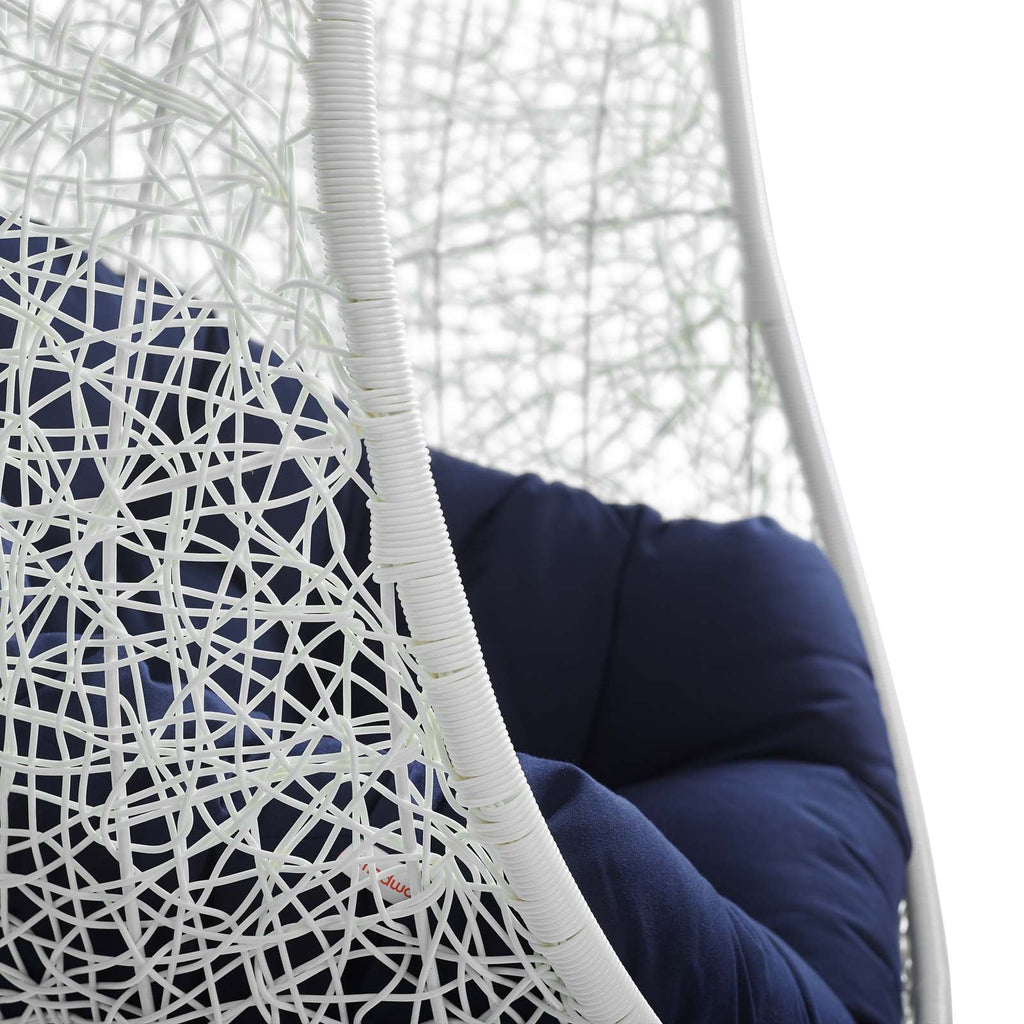 Hide Outdoor Patio Sunbrella® Swing Chair
