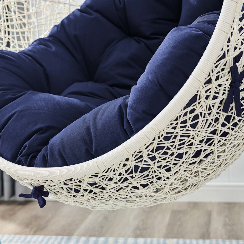 Hide Outdoor Patio Sunbrella® Swing Chair