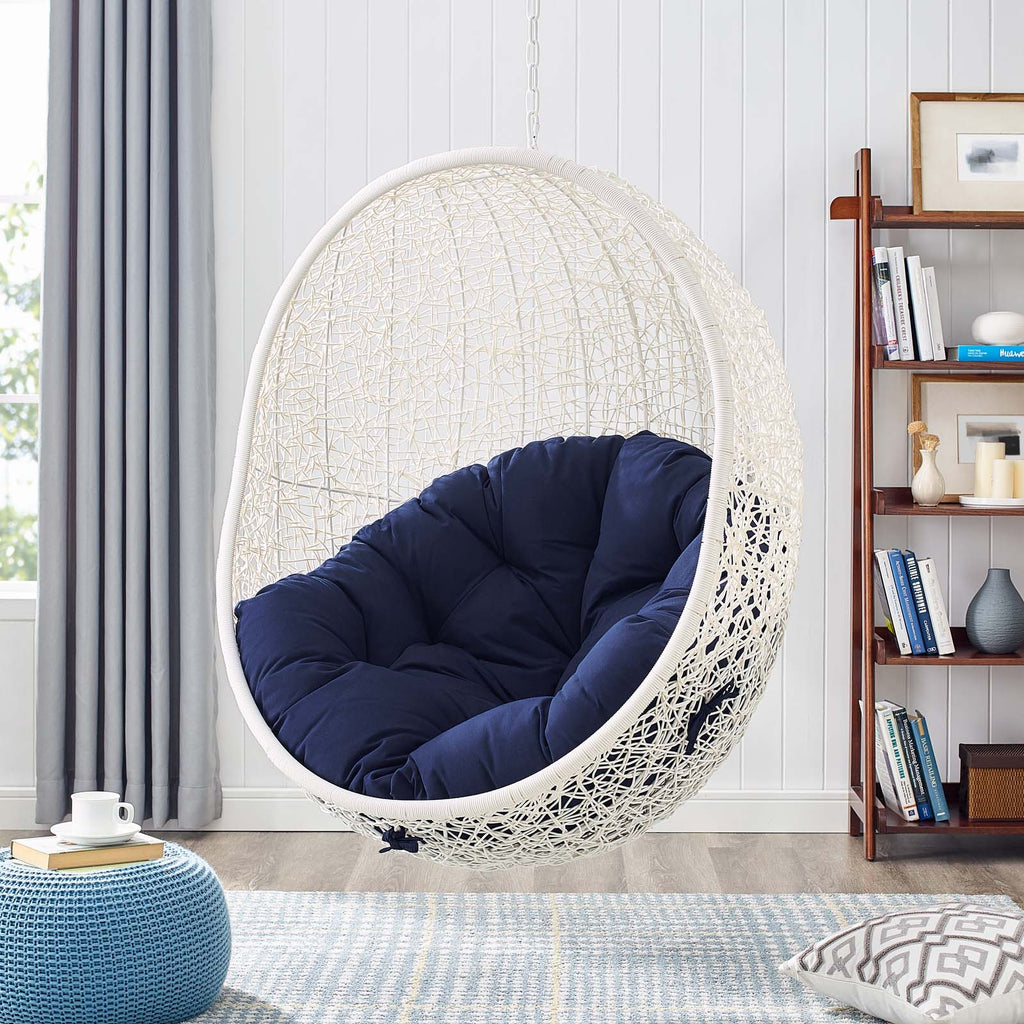 Hide Outdoor Patio Sunbrella® Swing Chair