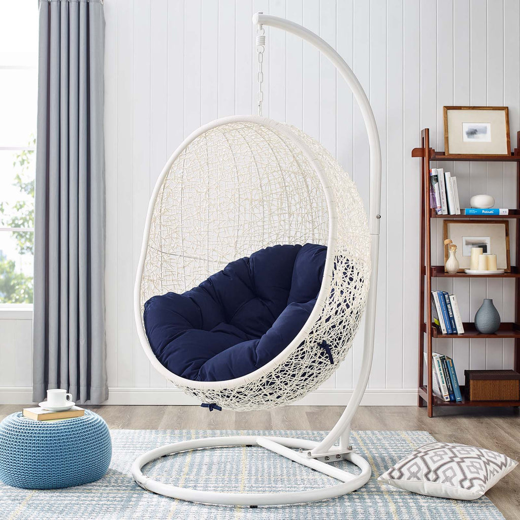 Hide Outdoor Patio Sunbrella® Swing Chair