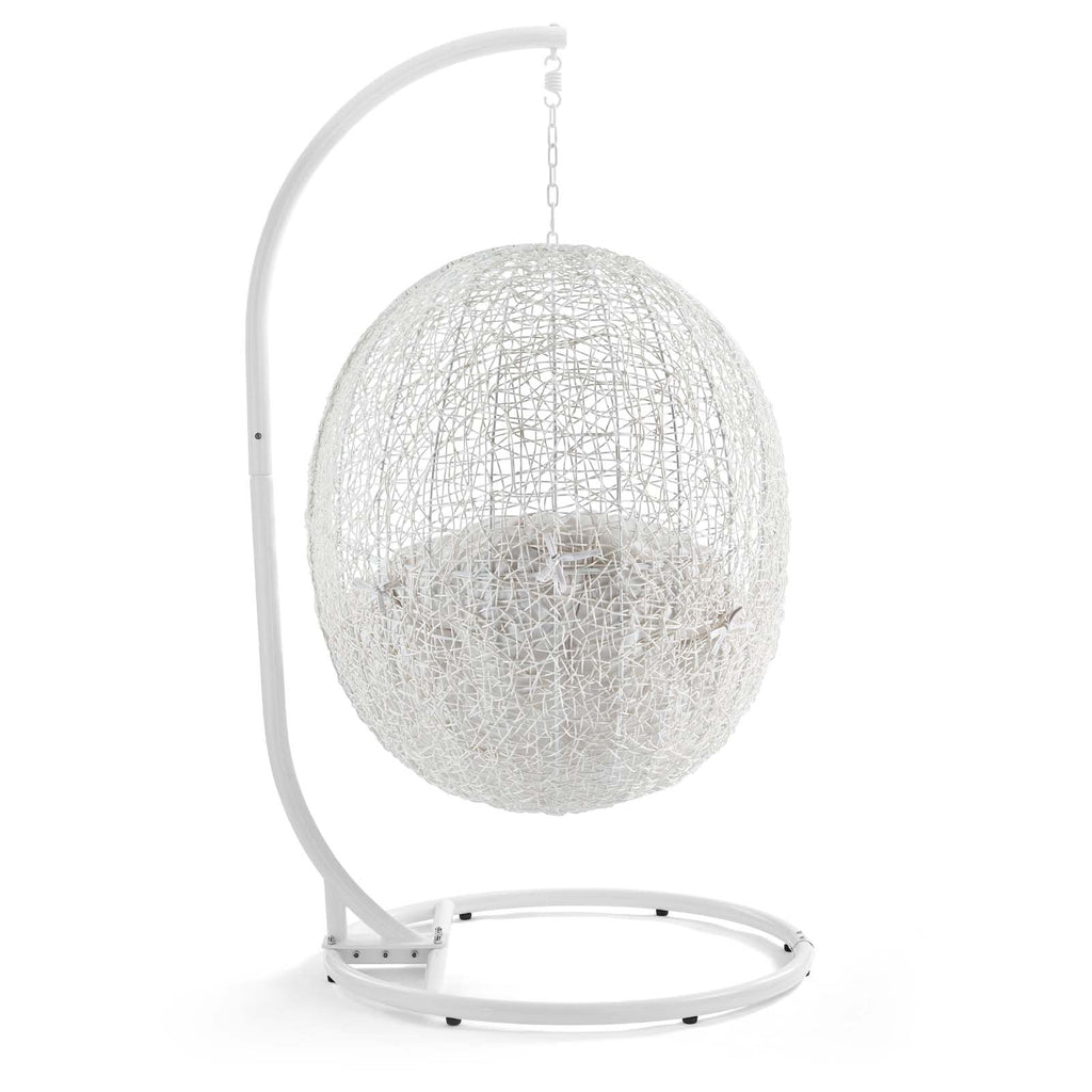 Hide Outdoor Patio Sunbrella® Swing Chair