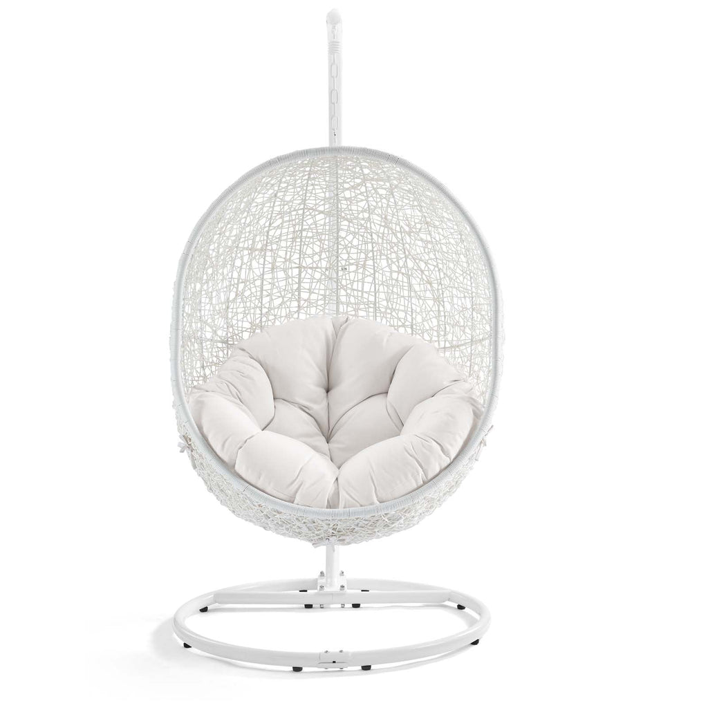 Hide Outdoor Patio Sunbrella® Swing Chair