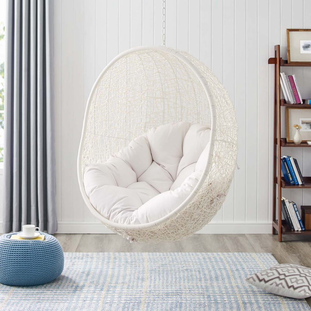 Hide Outdoor Patio Sunbrella® Swing Chair