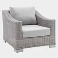 Conway Sunbrella® Outdoor Patio Wicker Rattan Armchair