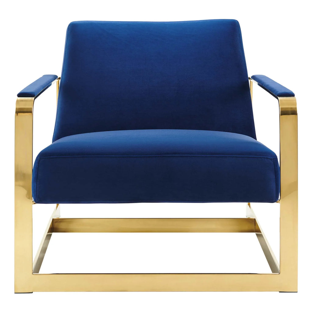 Seg Performance Velvet Accent Chair