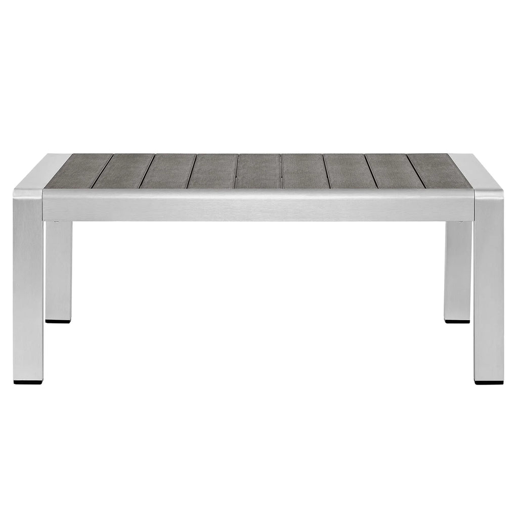 Shore 4 Piece Sunbrella® Fabric Outdoor Patio Aluminum Set