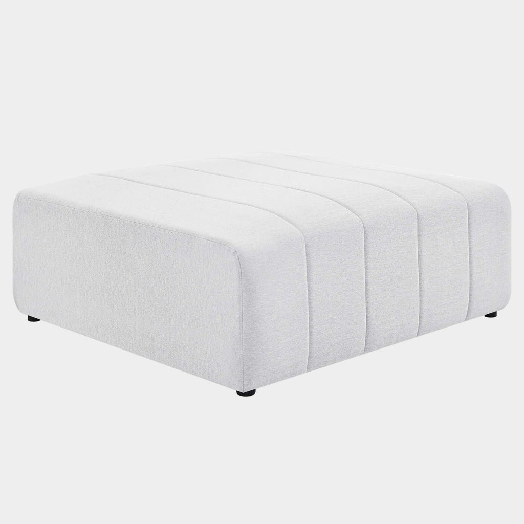 Bartlett Upholstered Fabric Ottoman