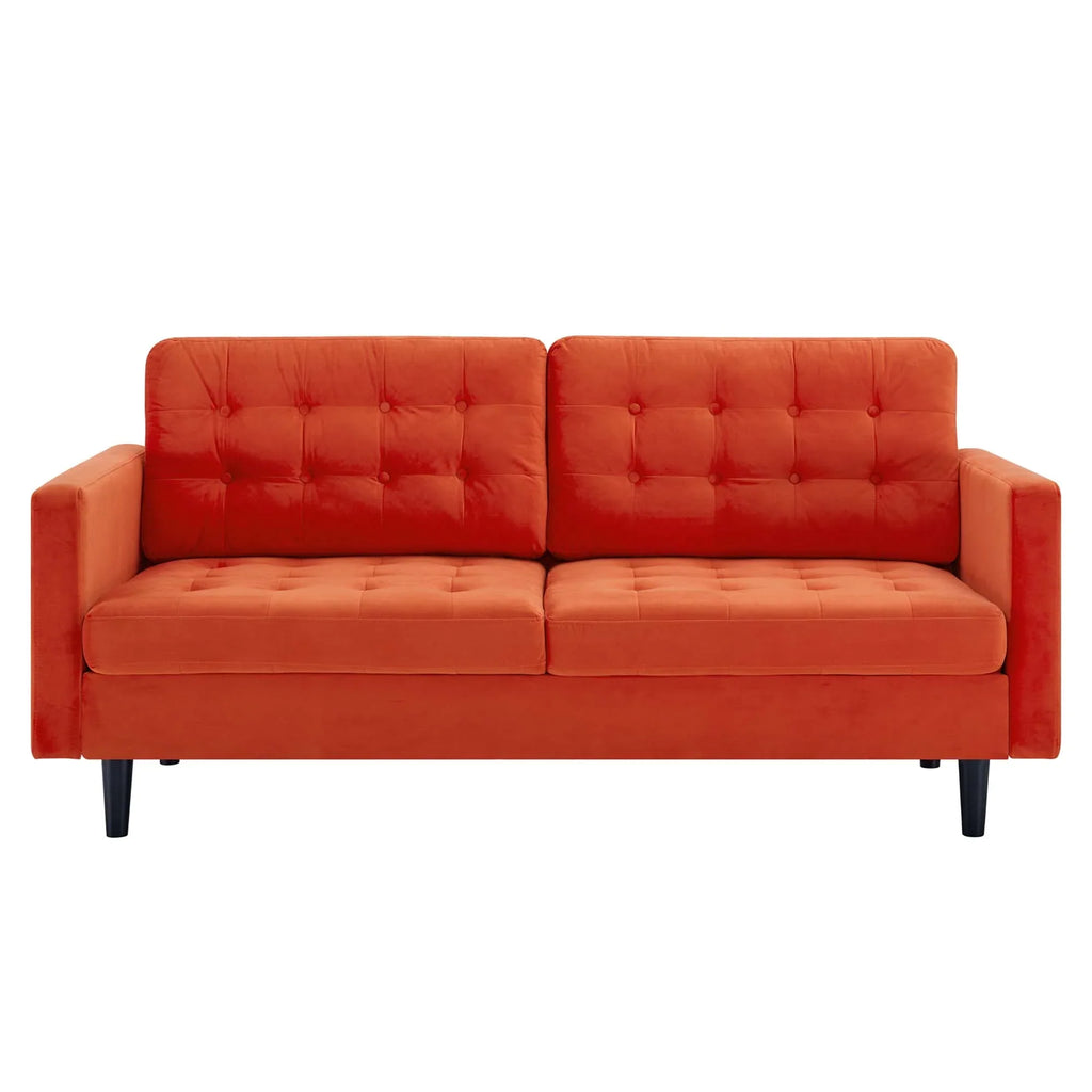 Exalt Tufted Performance Velvet Sofa