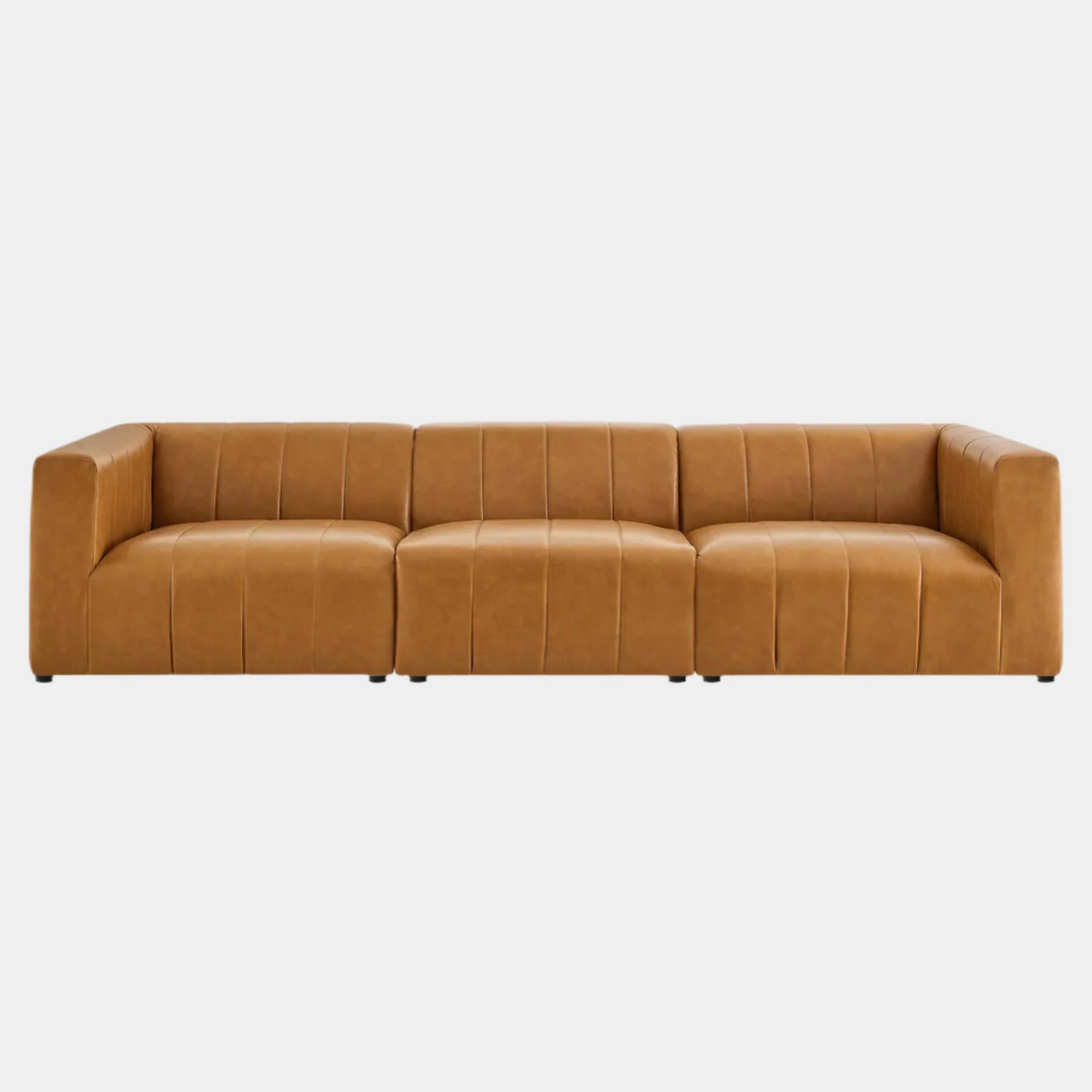 Bartlett Vegan Leather 3-Piece Sofa