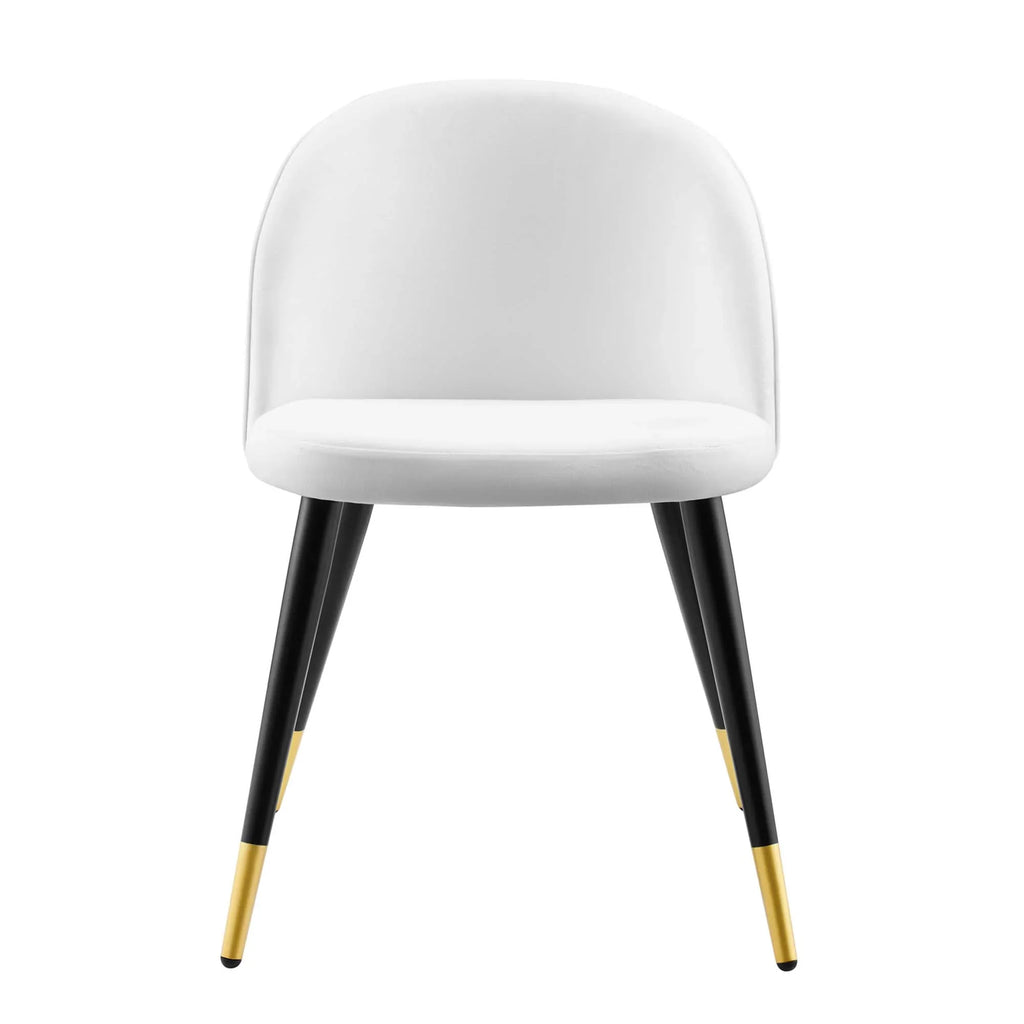 Cordial Performance Velvet Dining Chairs Set of 2