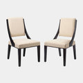 Cambridge Upholstered Fabric Dining Chairs Set of 2