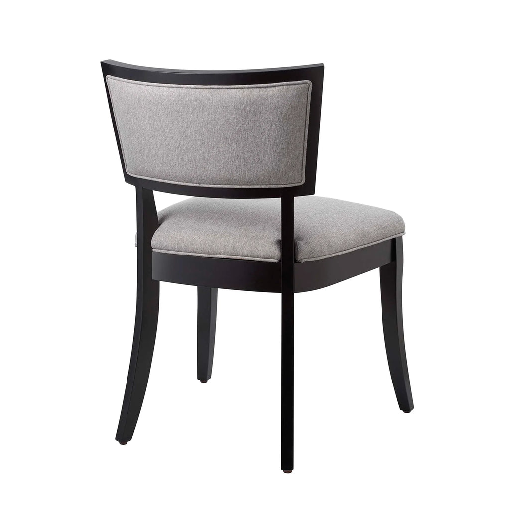 Pristine Upholstered Fabric Dining Chairs Set of 2