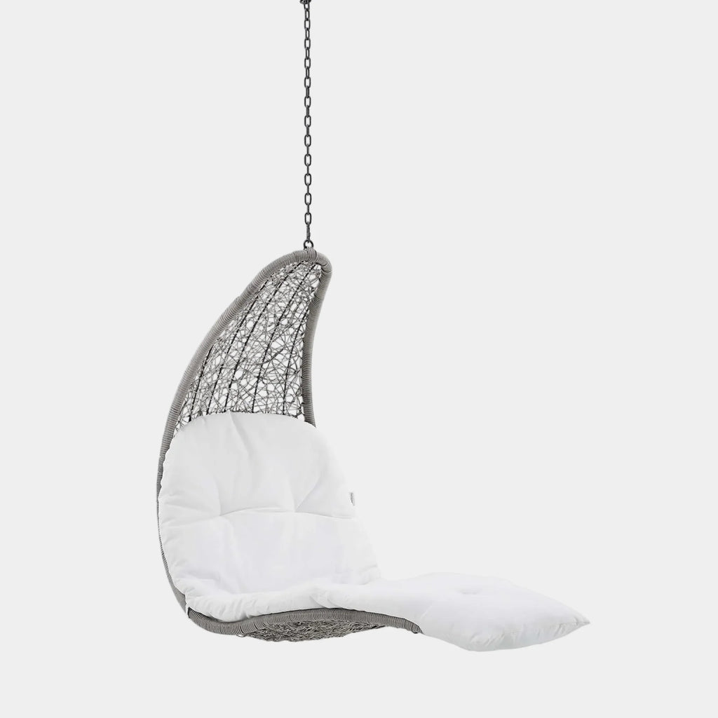 Landscape Hanging Chaise Lounge Outdoor Patio Swing Chair