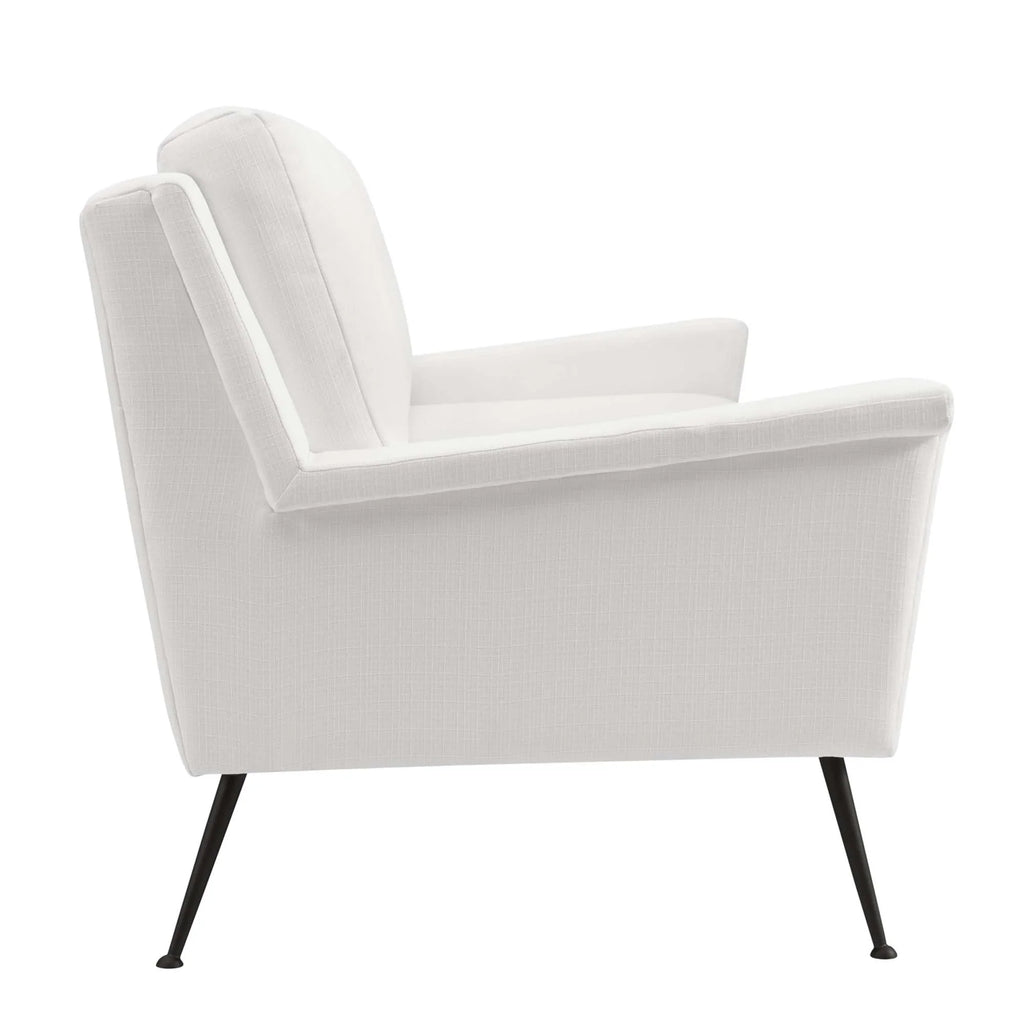 Chesapeake Fabric Sofa in Black White