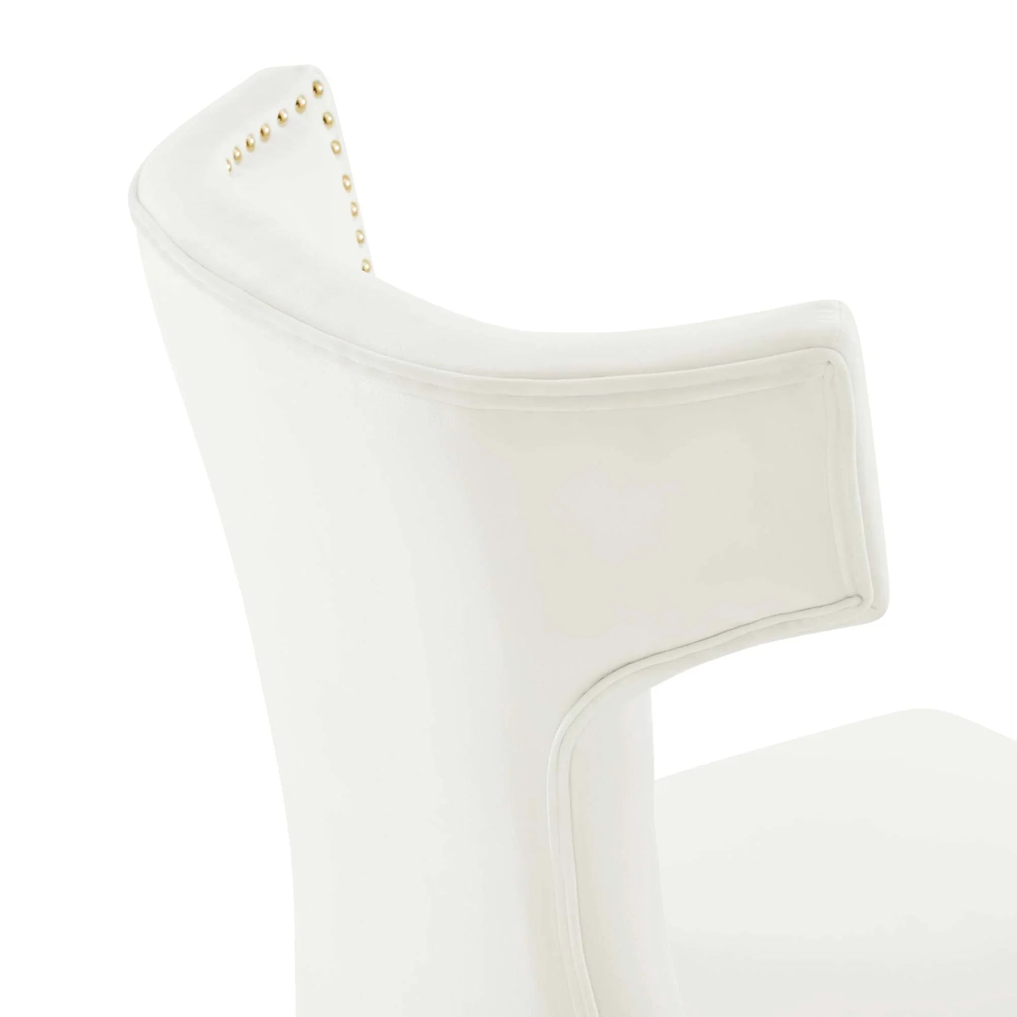 Curve Performance Velvet Dining Chairs Set of 2