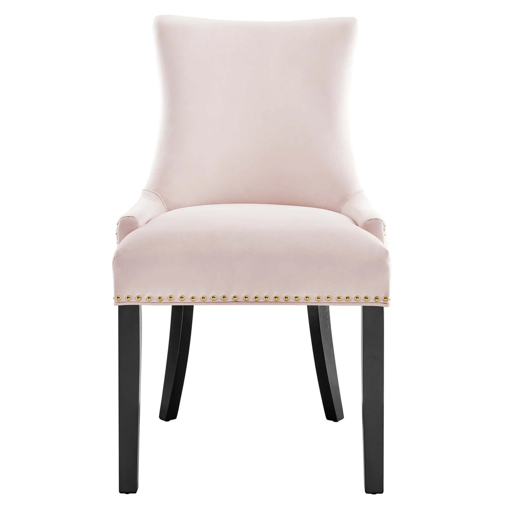 Marquis Performance Velvet Dining Chairs Set of 2