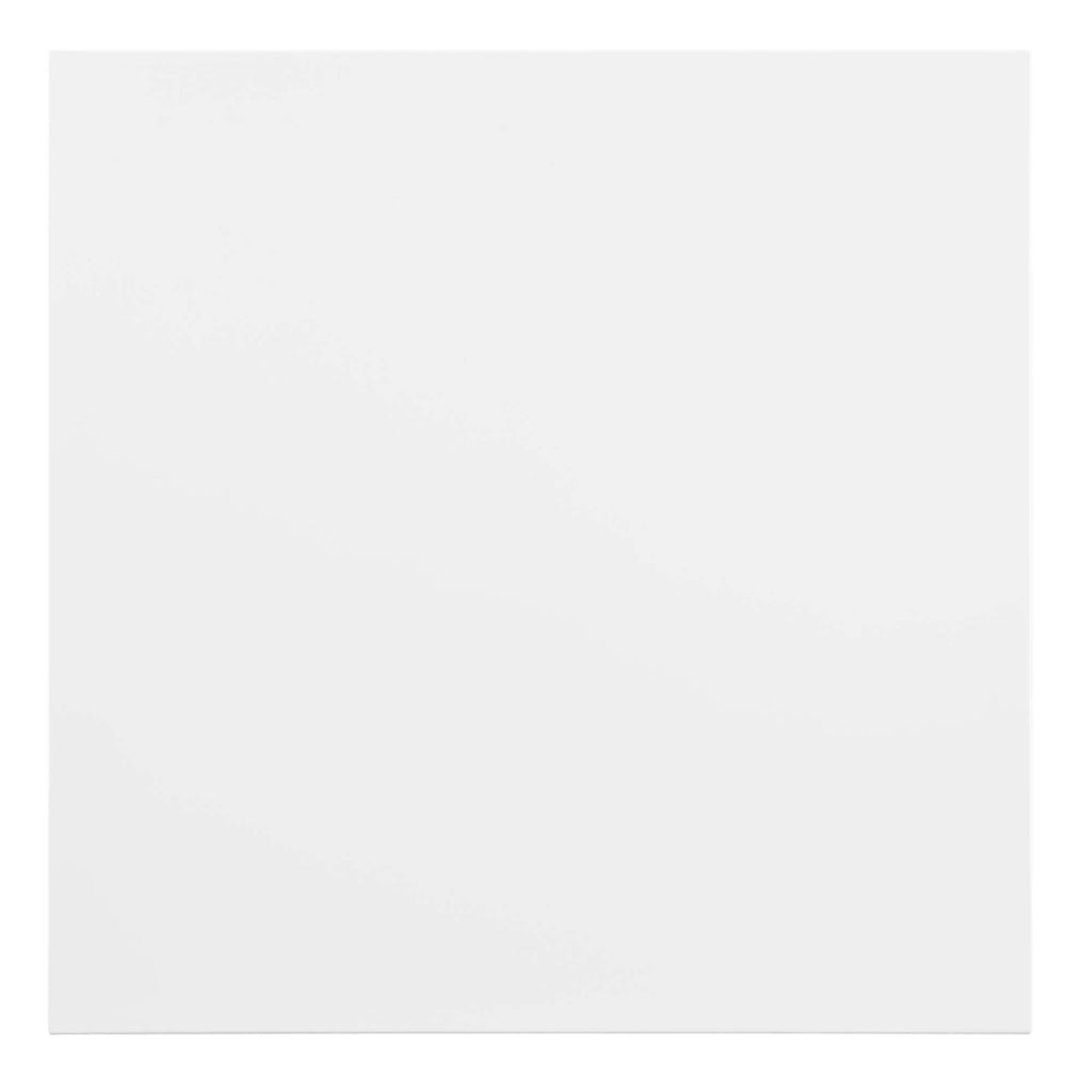 Zinque 28" Square Dining Table in Gold White