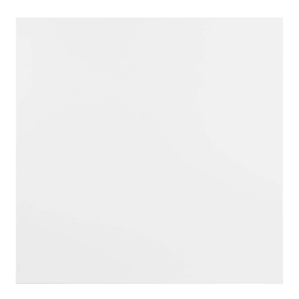 Zinque 36" Square Dining Table in Gold White