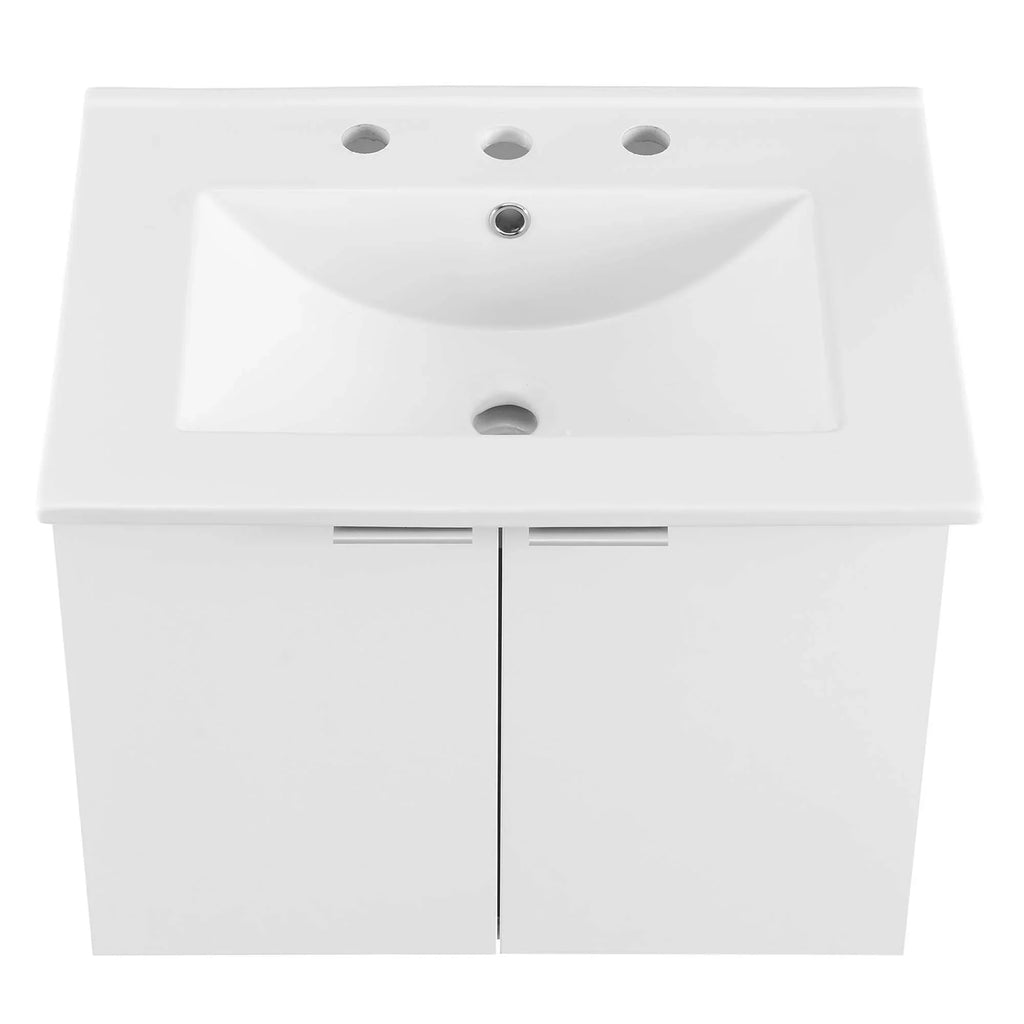 Maybelle Wall-Mount Bathroom Vanity Basin Included