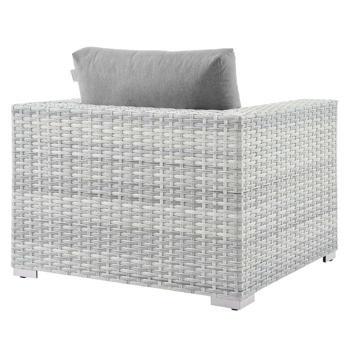 Convene 4-Piece Outdoor Patio Set in Light Gray Gray