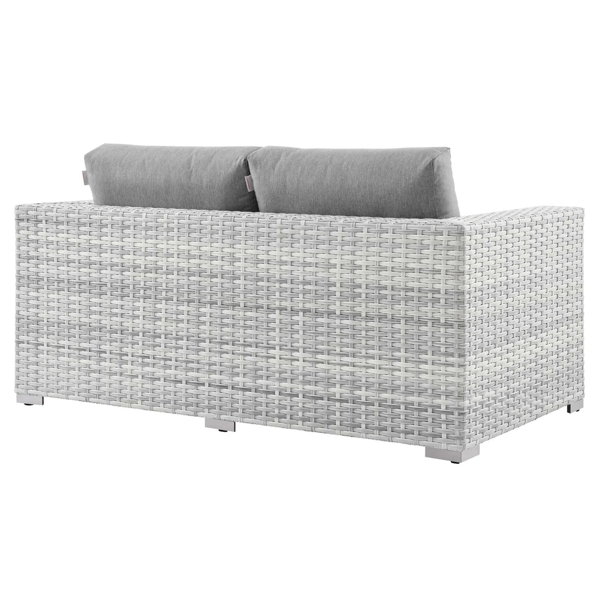 Convene 4-Piece Outdoor Patio Set in Light Gray Gray