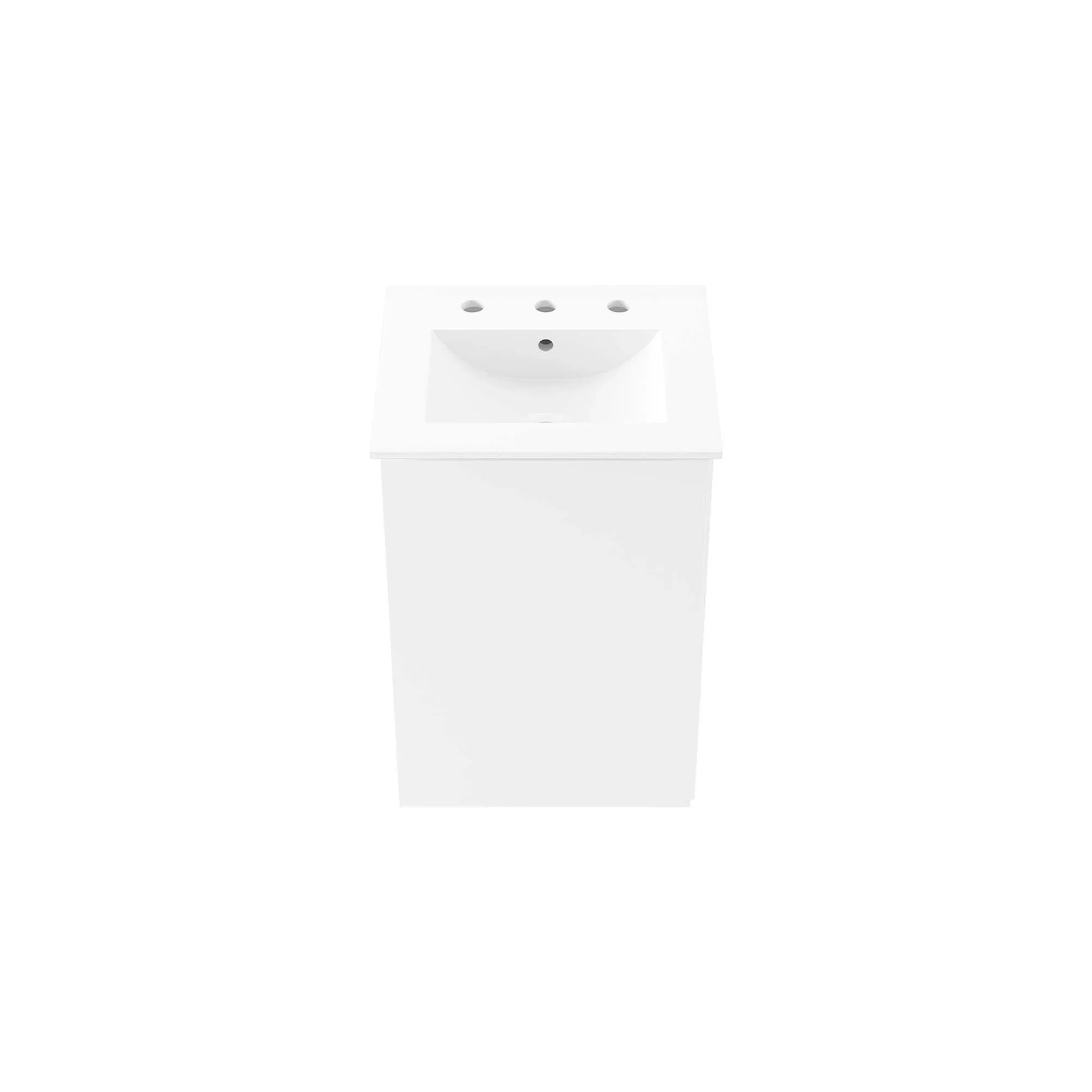 Bryn Wall-Mount Bathroom Vanity Basin Included