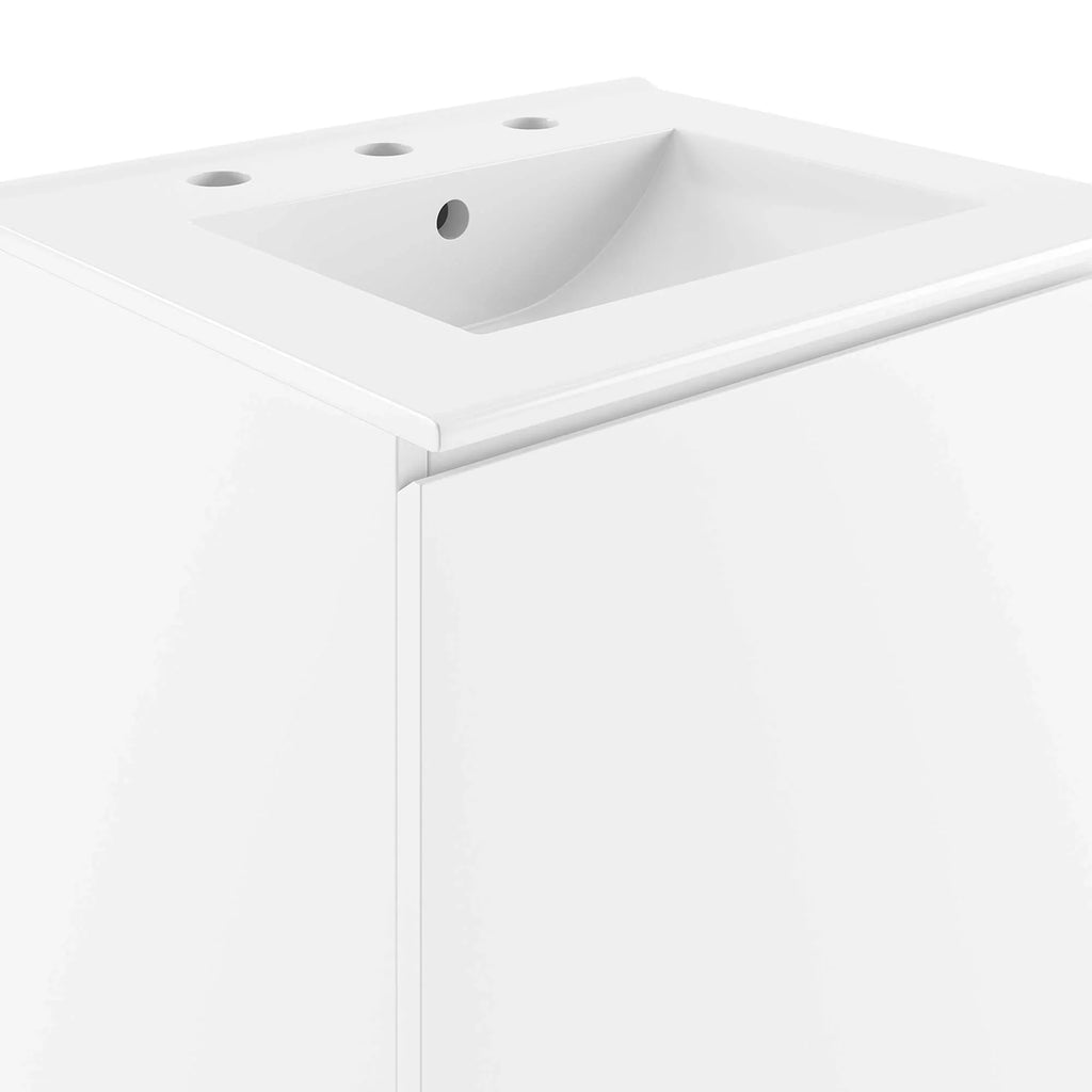 Bryn Wall-Mount Bathroom Vanity Basin Included