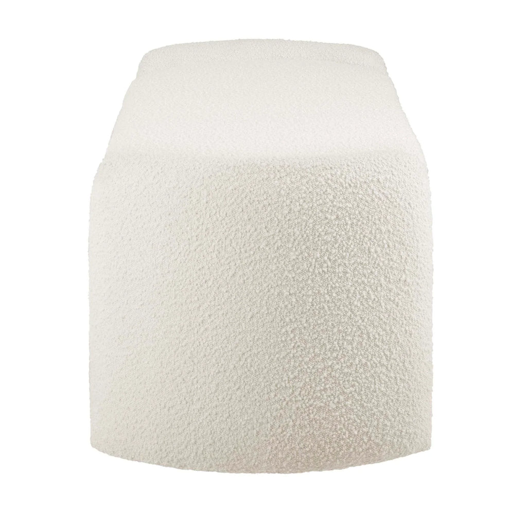 Nebula Boucle Upholstered Bench