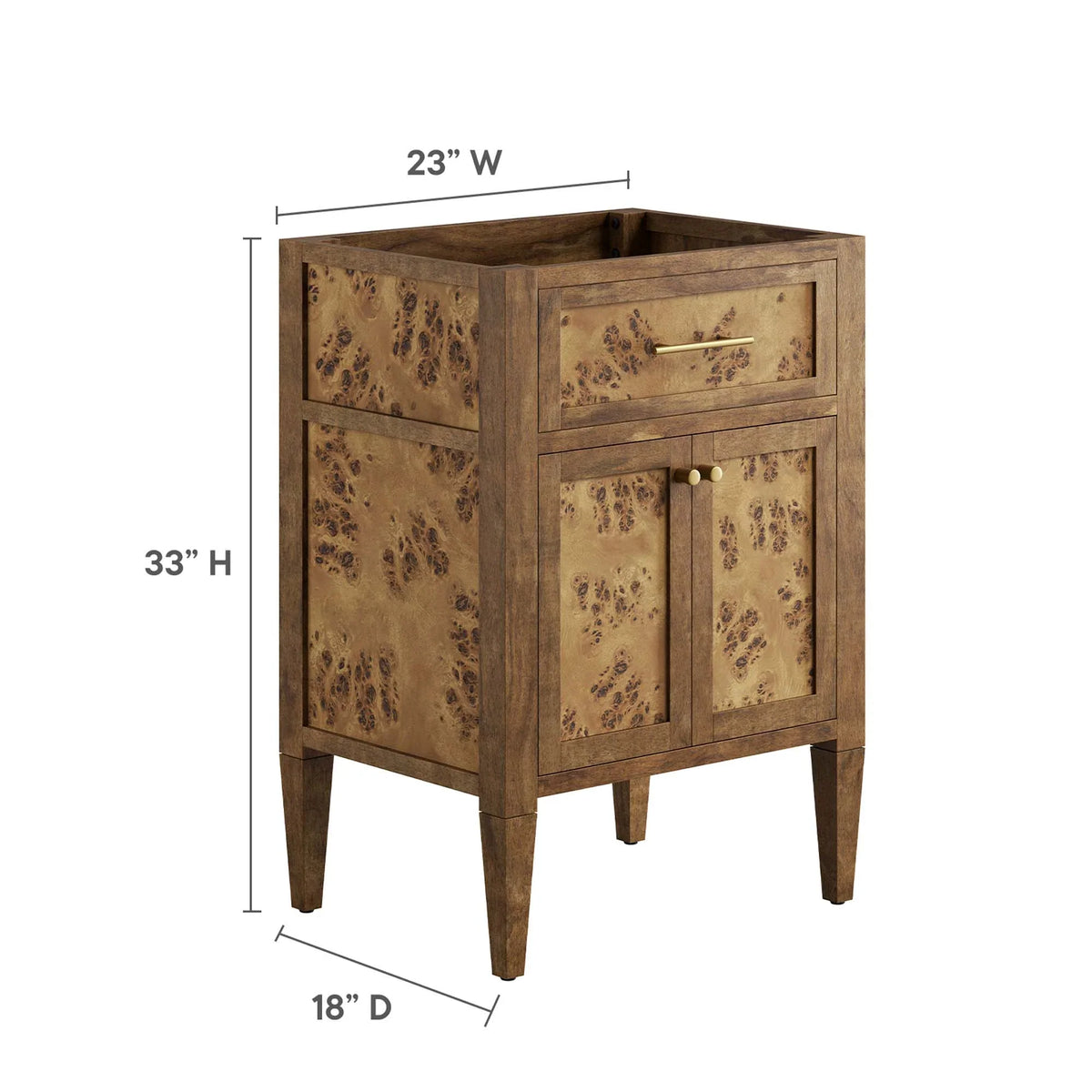 Elysian Bathroom Cabinet Basin Not Included