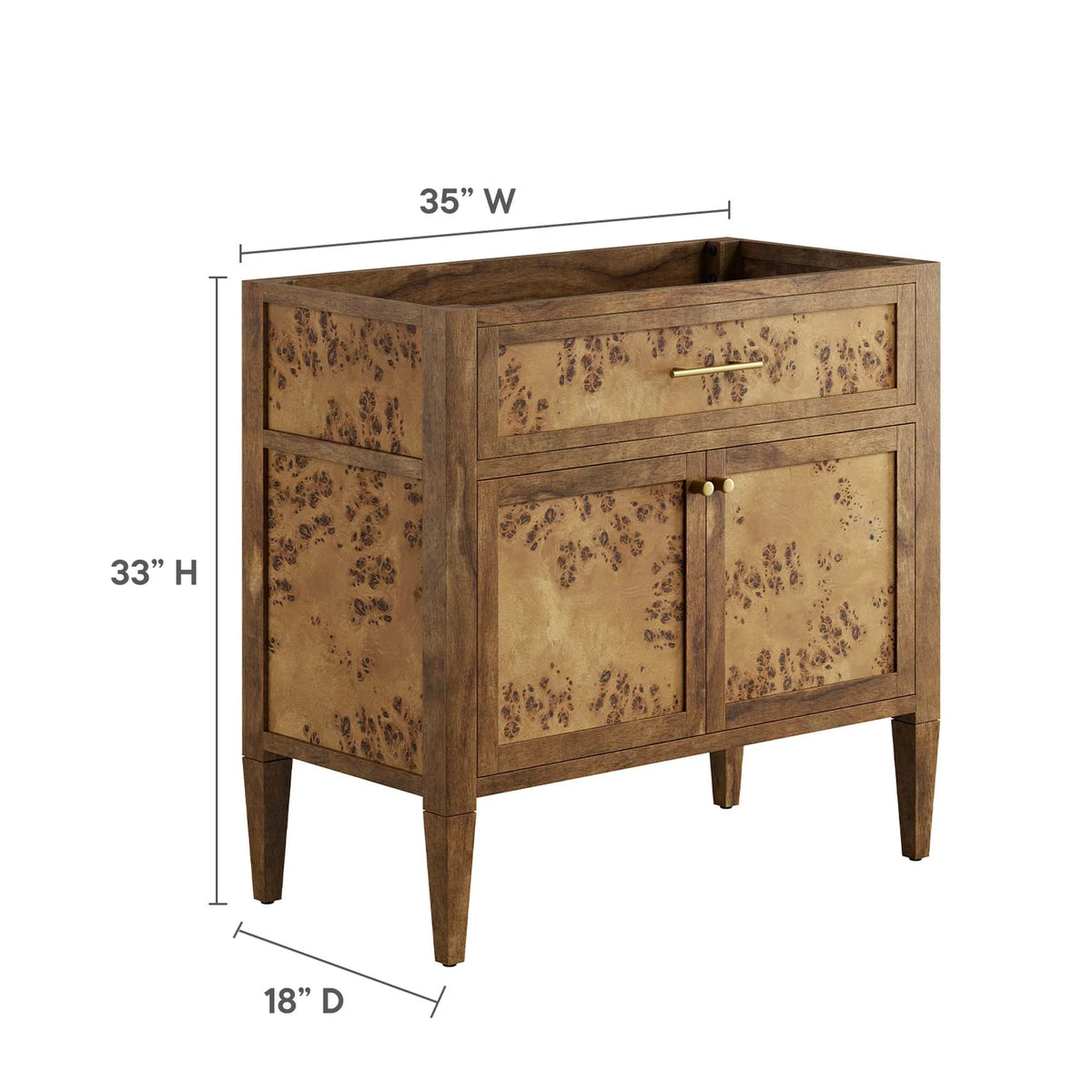 Elysian Bathroom Cabinet Basin Not Included