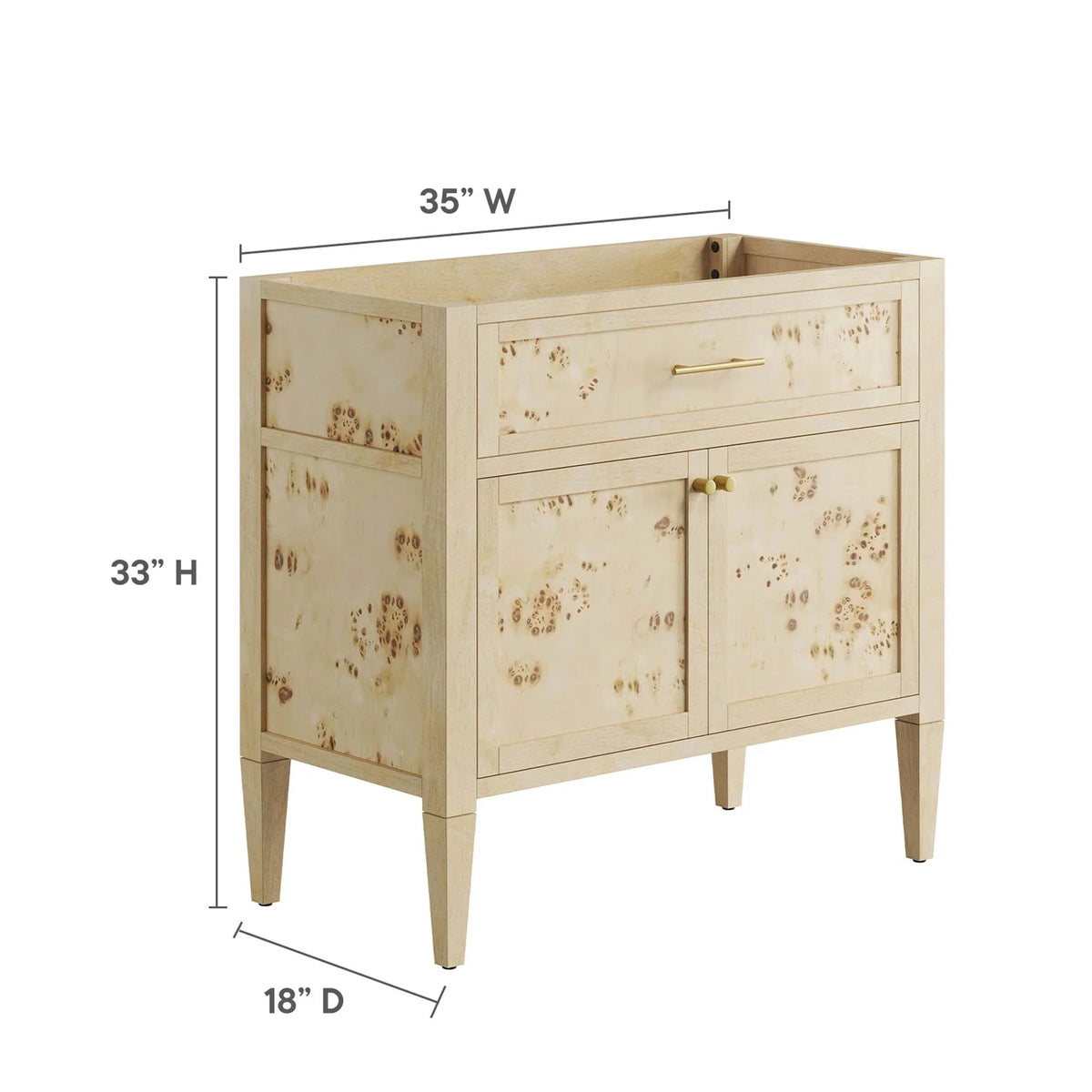 Elysian Bathroom Cabinet Basin Not Included