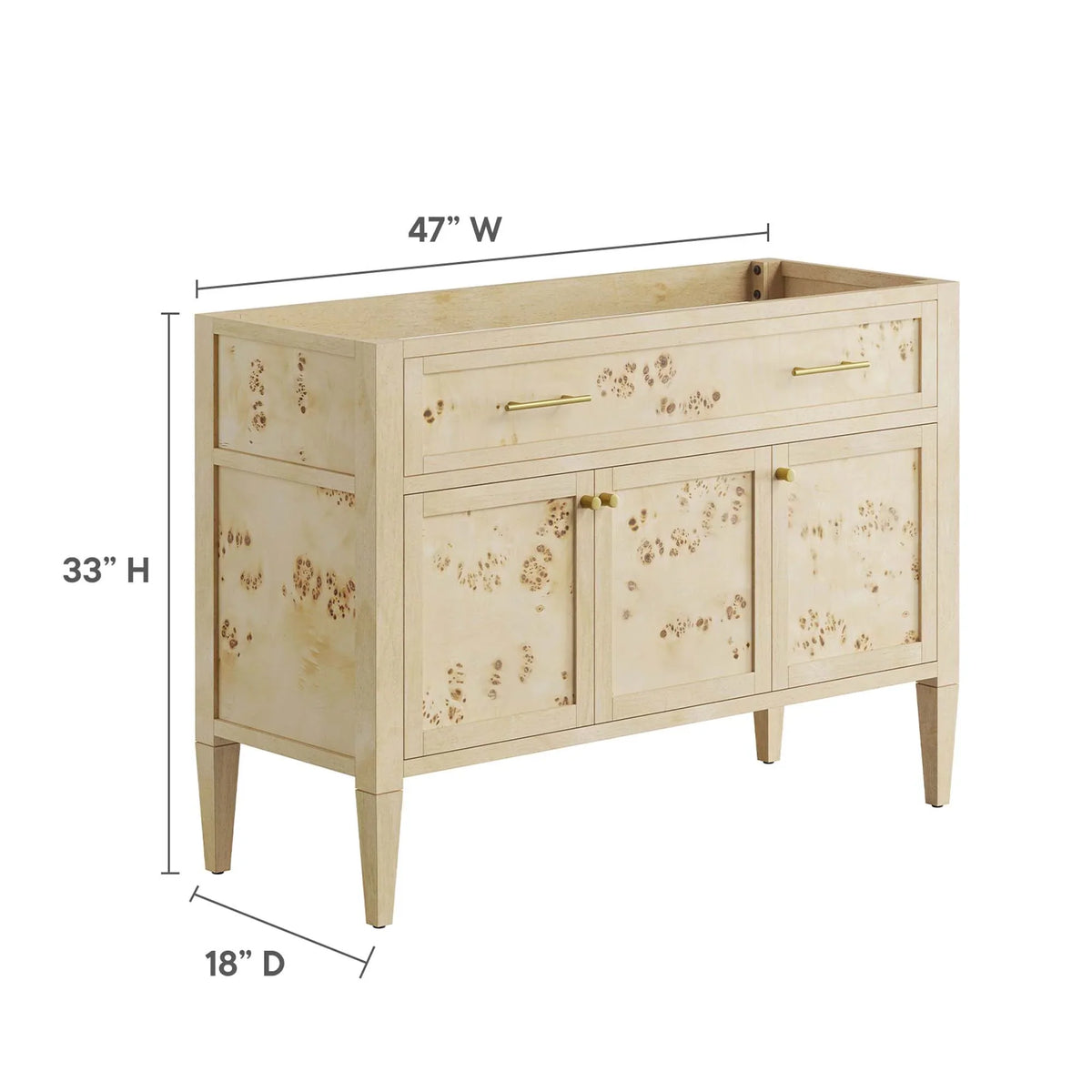 Elysian Bathroom Cabinet Basin Not Included