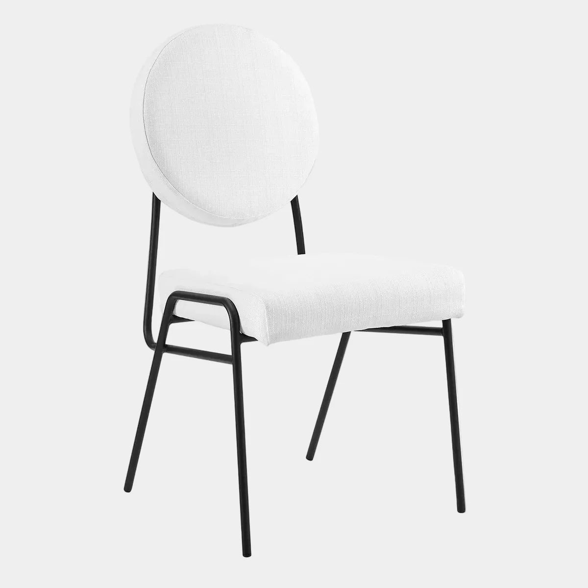 Craft Upholstered Fabric Dining Side Chairs
