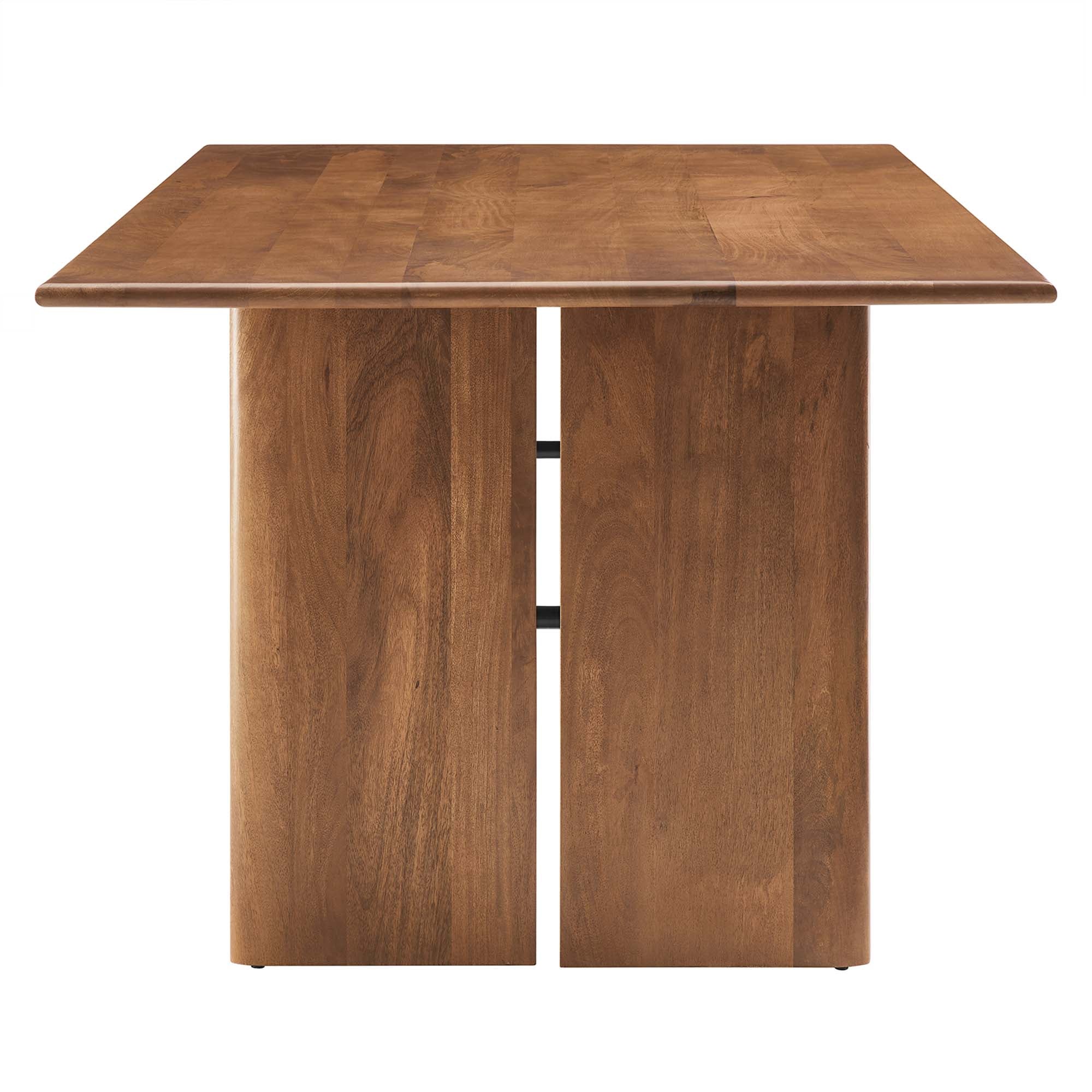 Amistad 86" Wood Dining Table in Oak