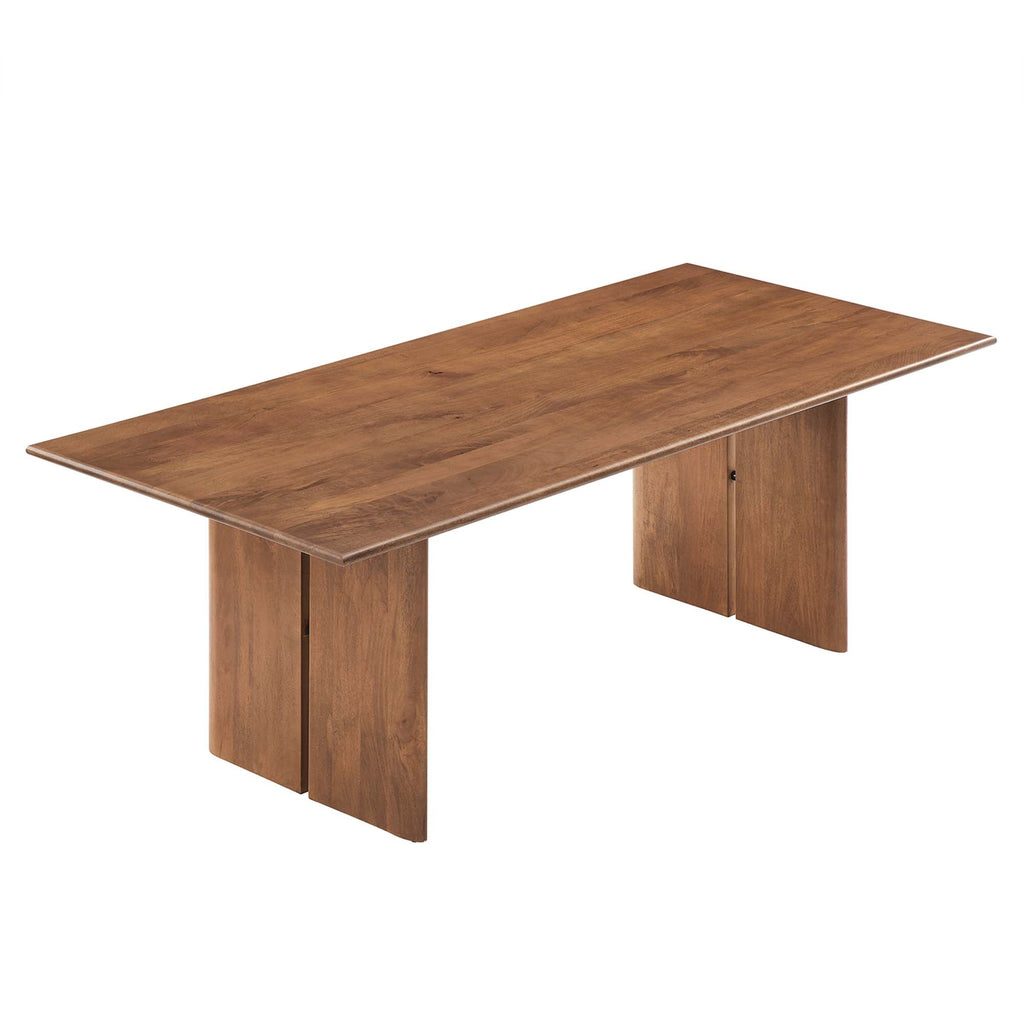 Amistad 86" Wood Dining Table in Oak