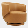 Celestia Vegan Leather Swivel Chair