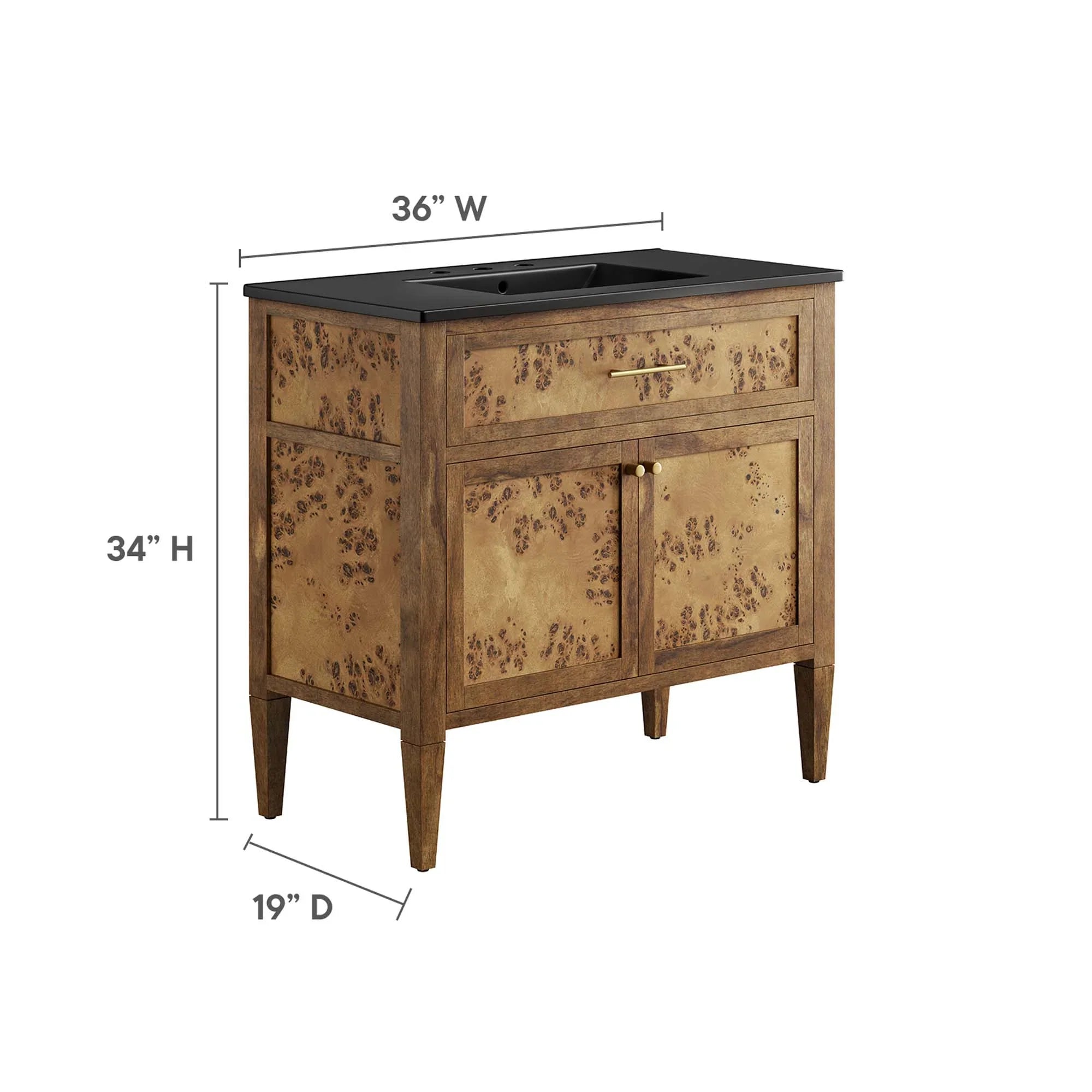 Awaken Bathroom Vanity Basin Included