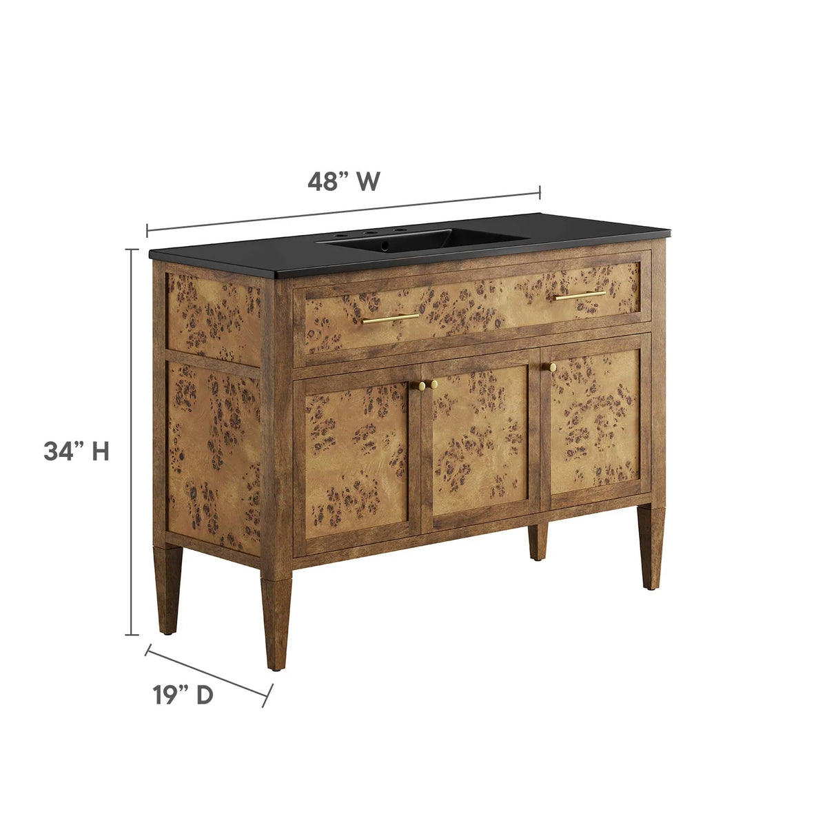 Elysian Bathroom Cabinet Basin Not Included